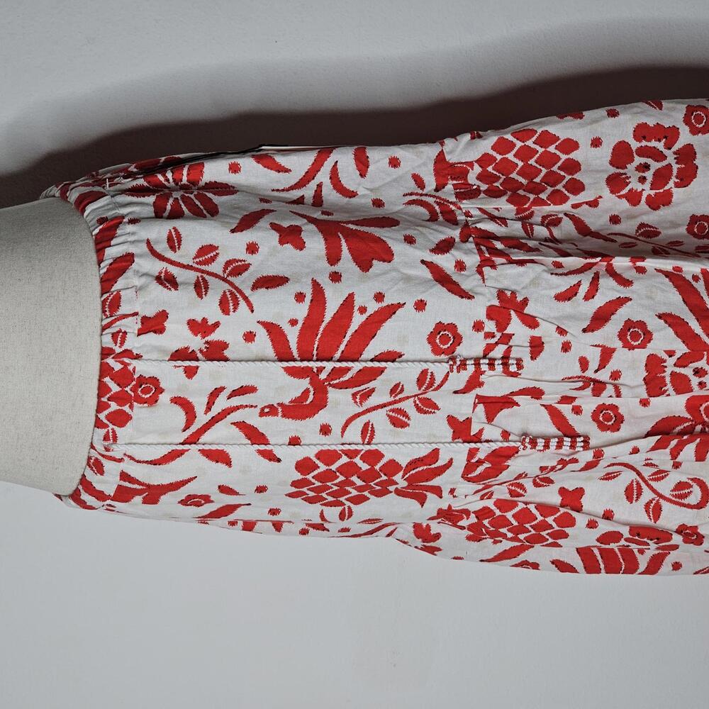 NWT Cupcakes and Cashmere Women's White/Red Skirt Size Medium - Picture 2 of 8